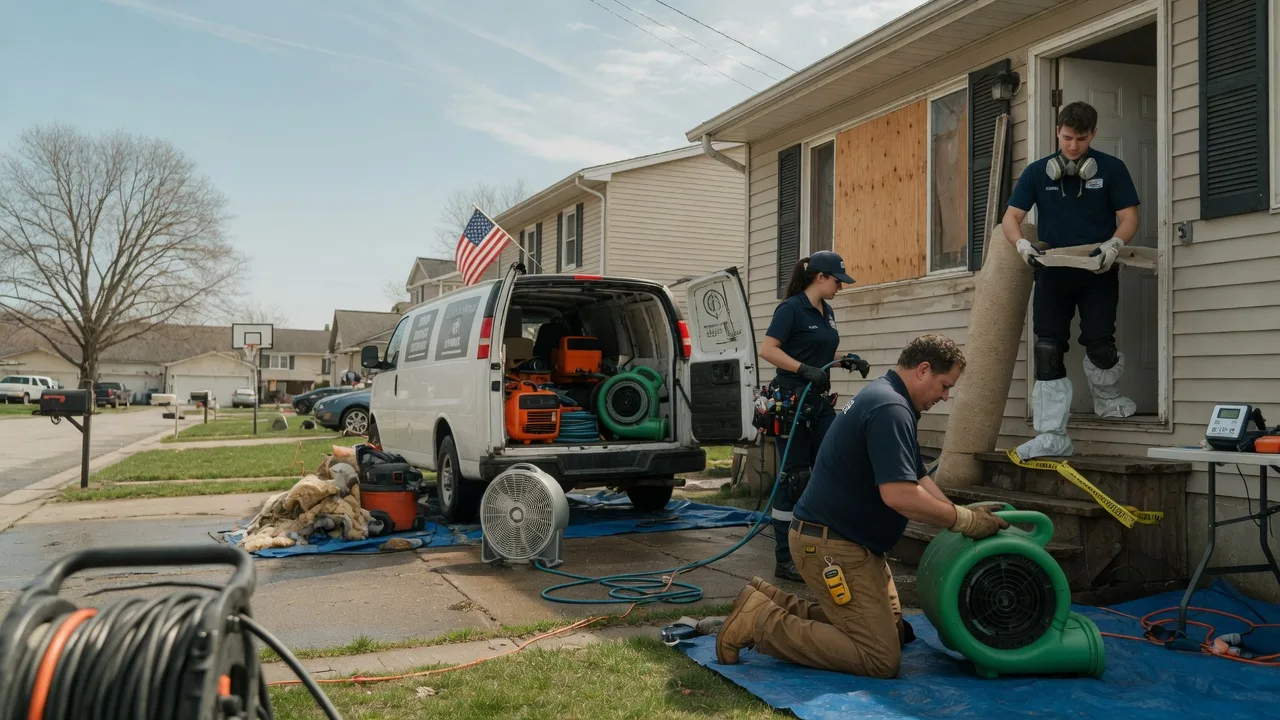Water Damage Restoration in North Brunswick, NJ near me